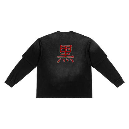 Crimson Requiem Layered Tee