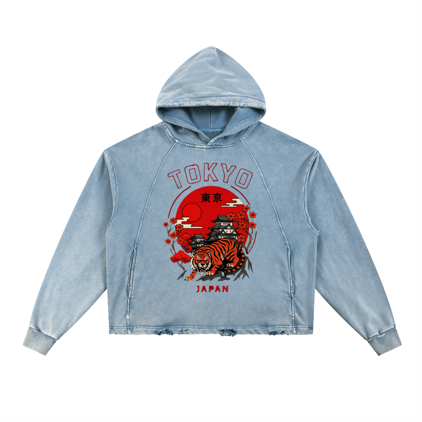 Tokyo Ronin Vintage Washed Hoodie