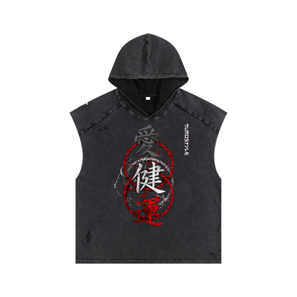 Kensei Shadow Sleeveless Hoodie